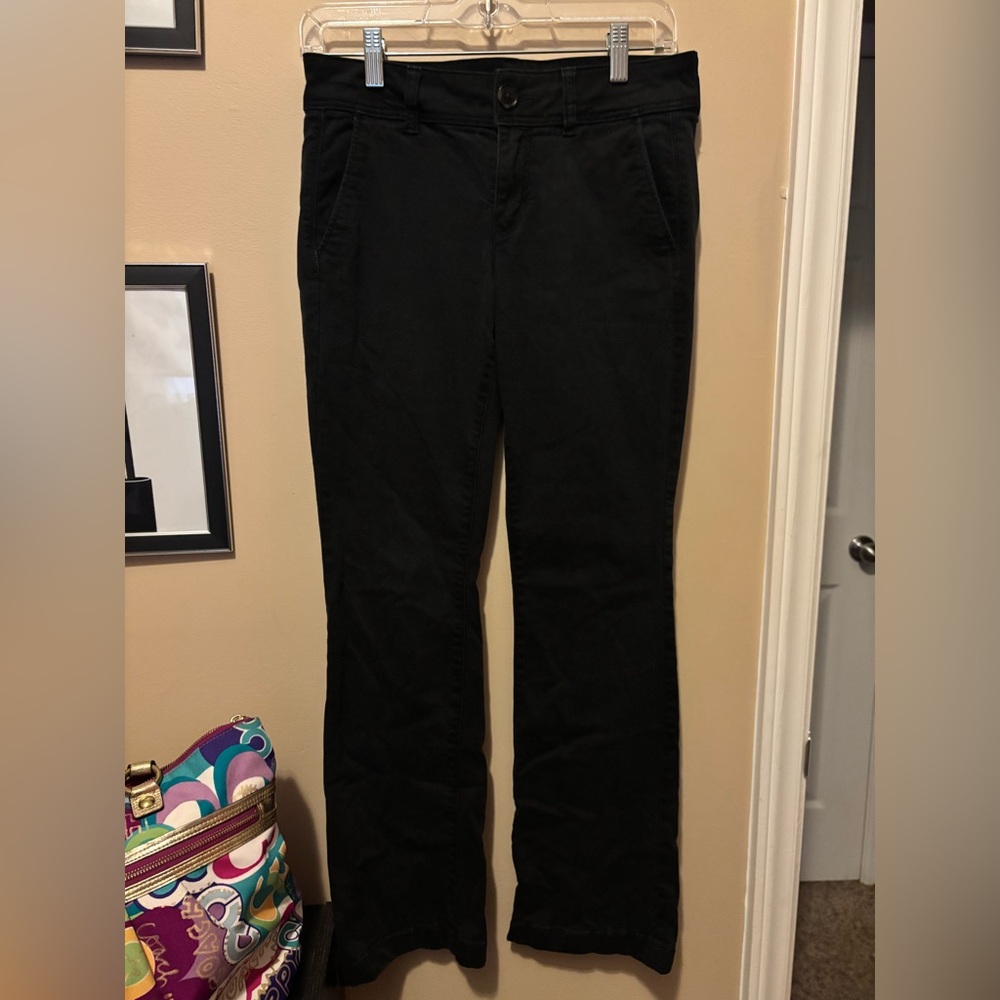 American Eagle Outfitters Super Stretch Black Pants